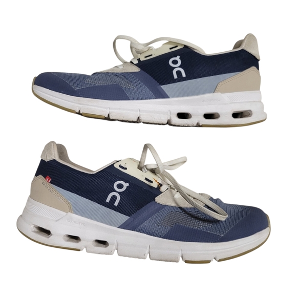 On Running Shoes - On Cloud Cloudrift Women’s Size 9 Navy Blue White Running Shoes Sneakers